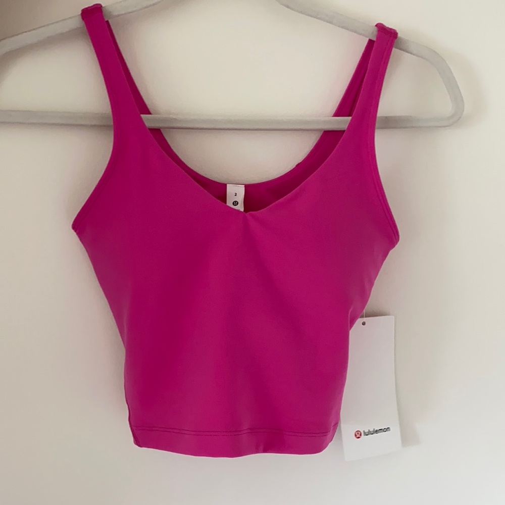 sonic pink align tank size 2